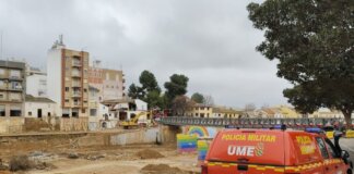 UME vigilancia barranco Picanya