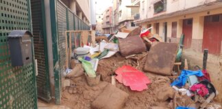 CEIP Rosa Serrano de Paiporta afectado por la DANA