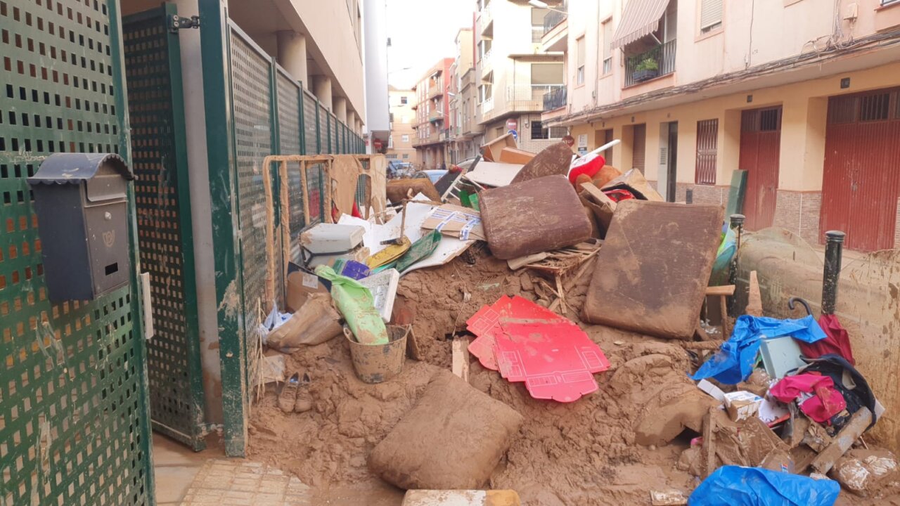CEIP Rosa Serrano de Paiporta afectado por la DANA