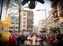El Encuentro Glorioso marca el final de la Semana Santa de Torrent llena de fervor y devoción Encuentro Glorioso Semana Santa de Torrent