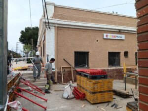 obras estacion Picanya Metrovalencia