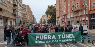 Fuera túnel Pérez Galdós
