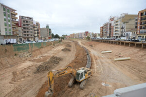 obras CHJ barranco Paiporta