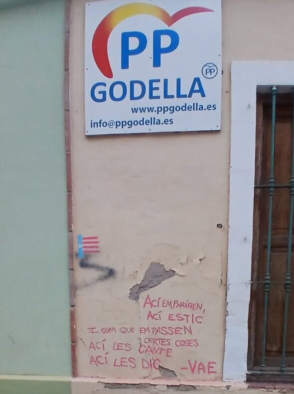 pintada sede PP Godella