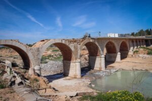 puente entre Torrent y Alaquàs afectado por la DANA