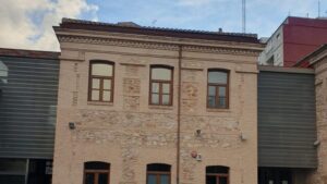Vista exterior de la antigua prisión de mujeres en Valencia