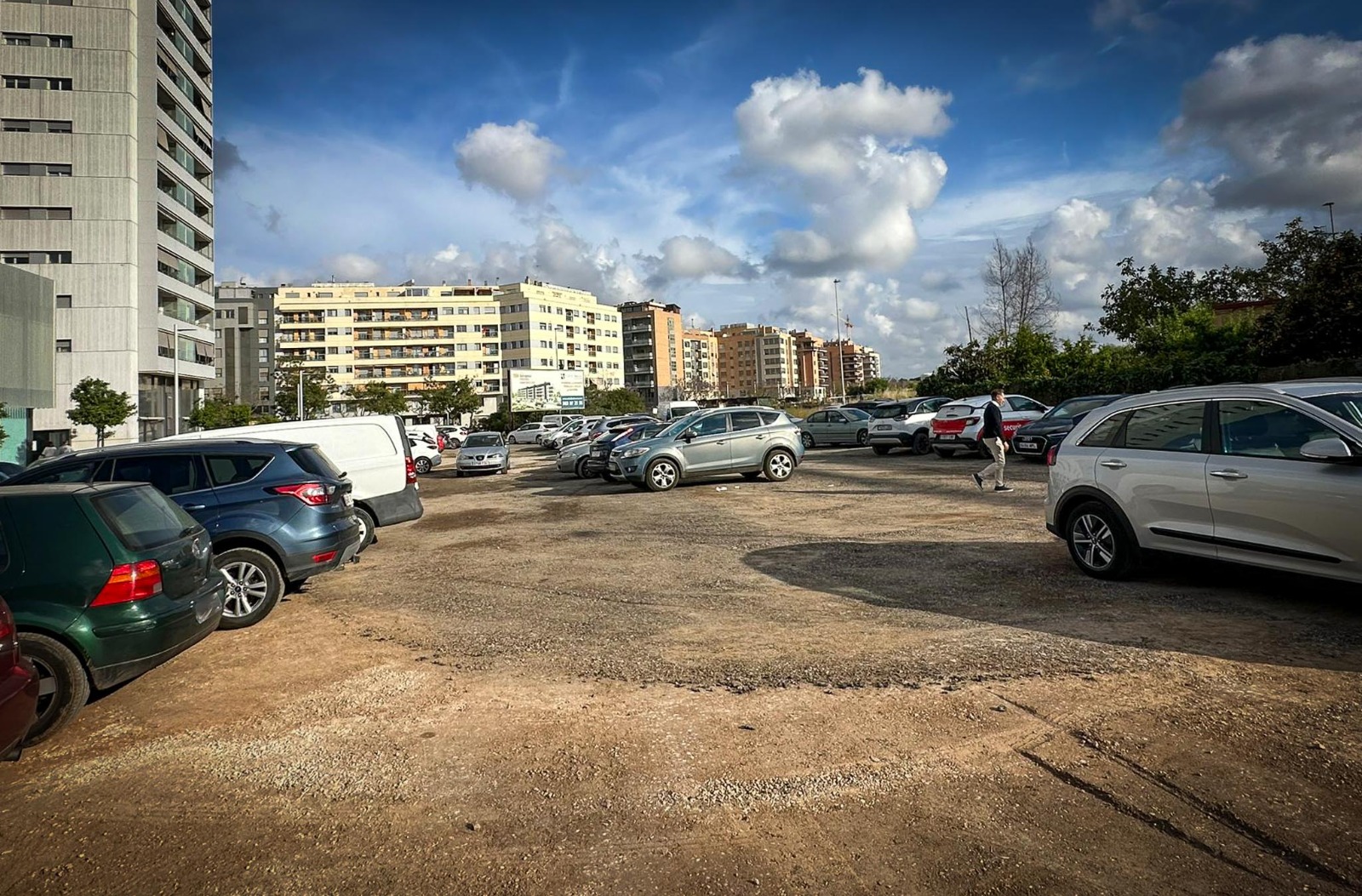 Nuevo aparcamiento provisional en Torrent con 80 plazas disponibles