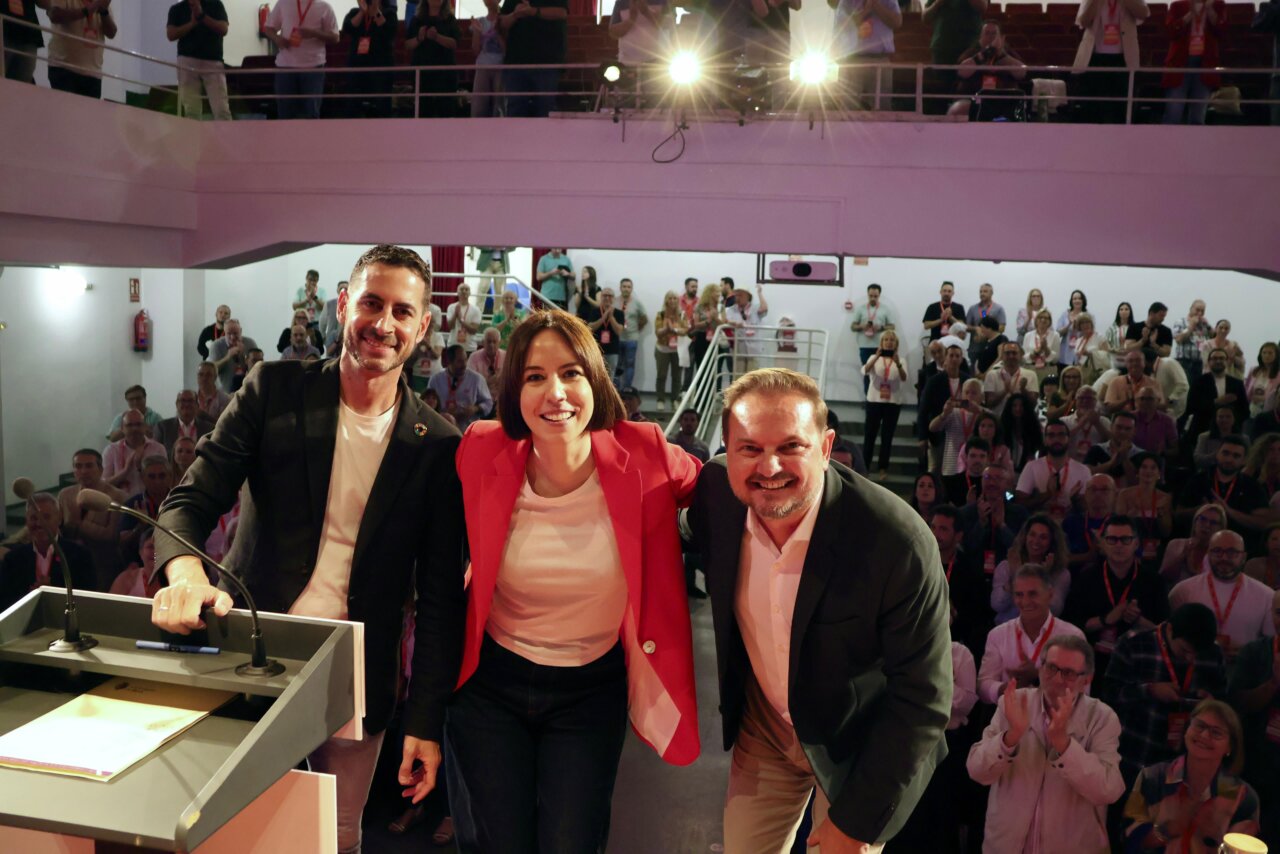 Diana Morant en el congreso del PSPV de l'Horta Sud