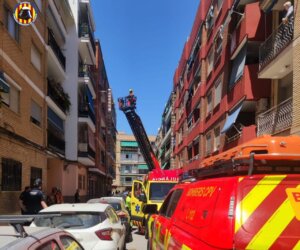 incendio en Paterna