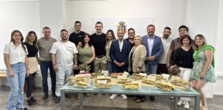 Grupo de participantes en la Ruta del Esmorzaret en Silla