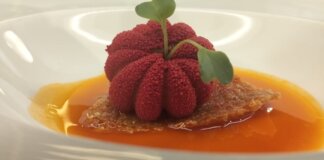 tapa homenaje a la tomatina de Casa Toni de Paterna