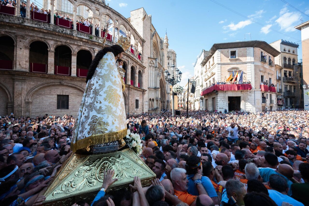 Traslado Mare de Déu, Virgen de los Desamparados València, fiesta patronal València, Missa d’Infants, Procesión General