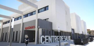 Fachada del nuevo punto de urgencias en Campanar, Valencia.