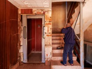 ascensor vivenda afectada DANA