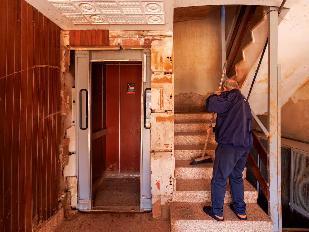 ascensor vivenda afectada DANA