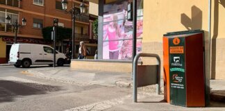 contenedor aceite usado de Paterna