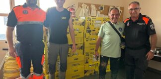 L'Horta Sud envía un lote de máquinas hidrolimpiadoras a los pueblos de Aragón afectados por las inundaciones