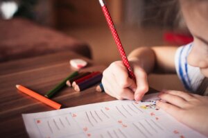 escritura niños