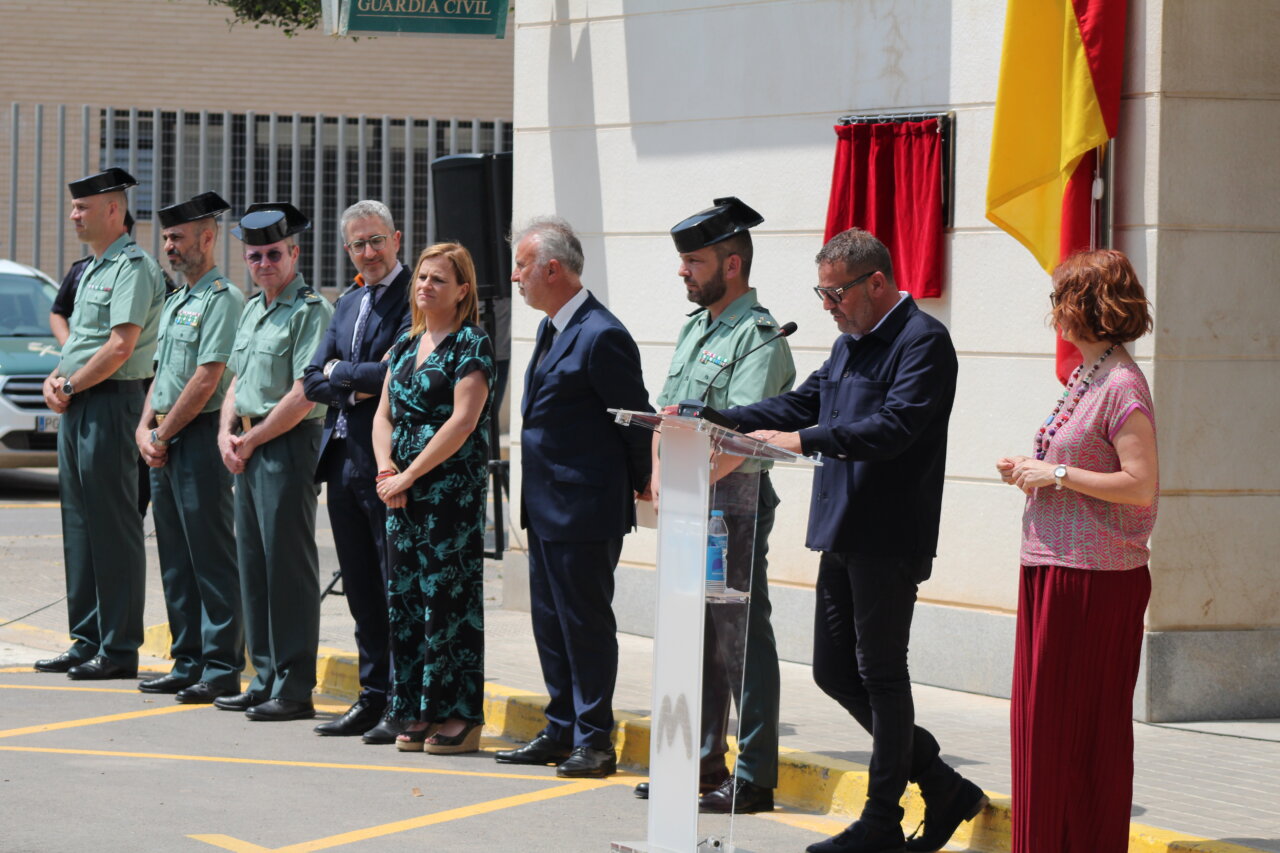 acto homenaje DANA Guardia Civil