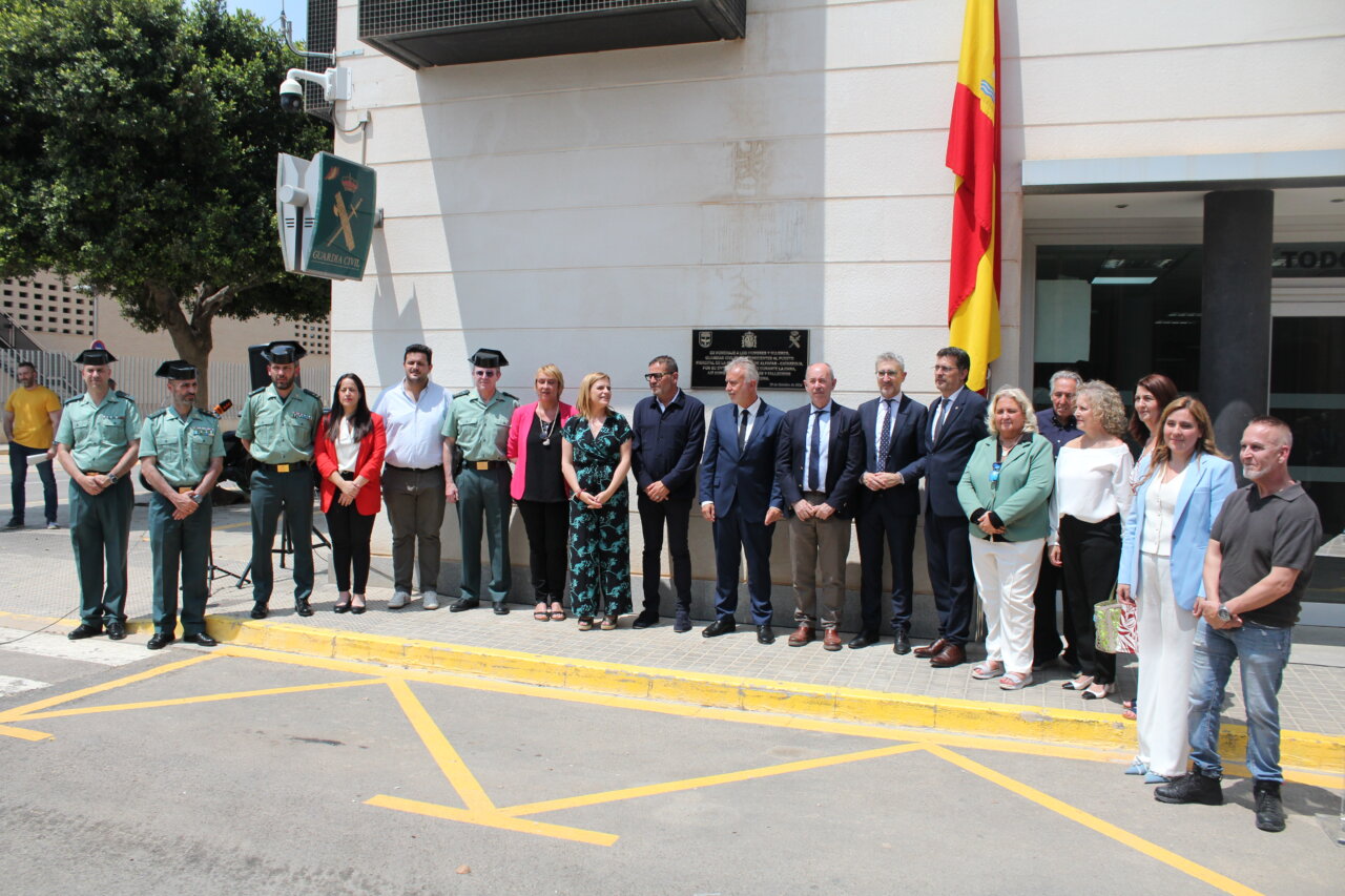 acto homenaje DANA Guardia Civil