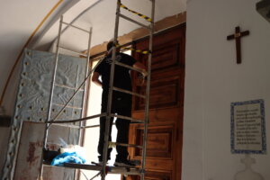 obras ermita de Sant Roc de Burjassot