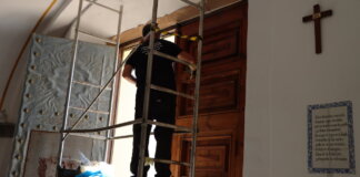 obras ermita de Sant Roc de Burjassot