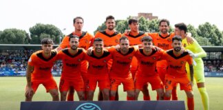 Torrent CF en el partido de vuelta ante el Talavera