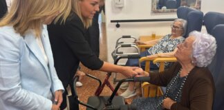 Vicepresidente Susana Camarero Visita residencia Massamagrell