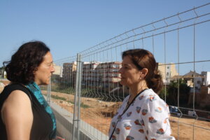 Visita Miriam González a Paiporta