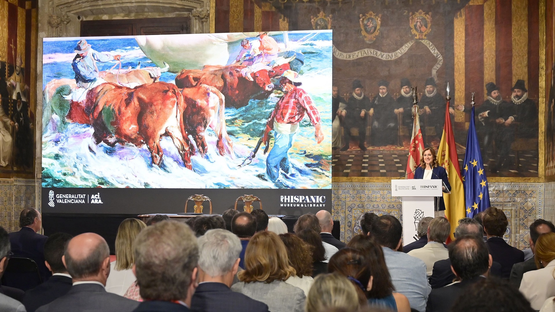 Presentación de obras de Joaquim Sorolla en València