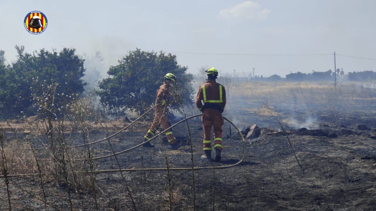 incendio a Catarroja