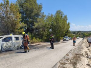 incendio en Torrent