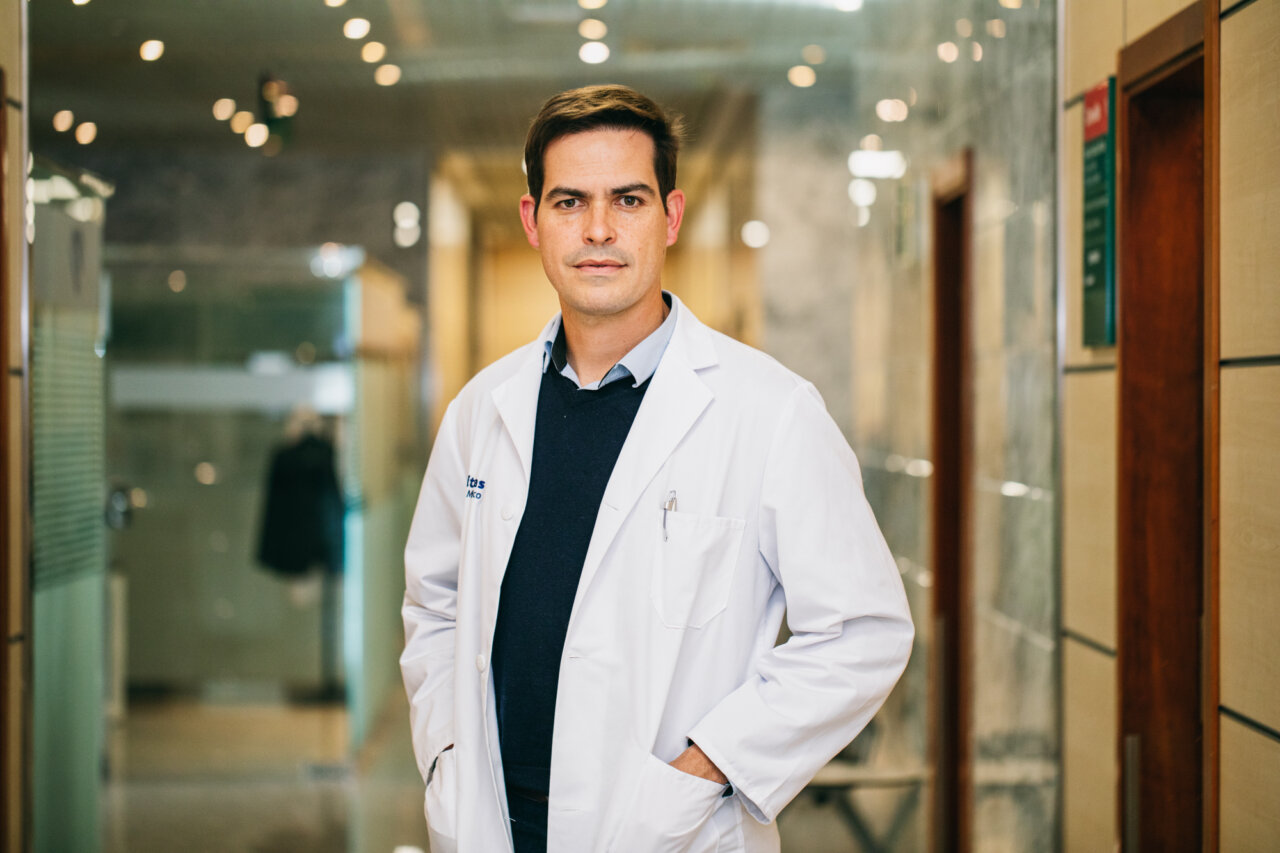 Nelson Díez, urólogo del hospital Vithas Valencia 9 de
Octubre,