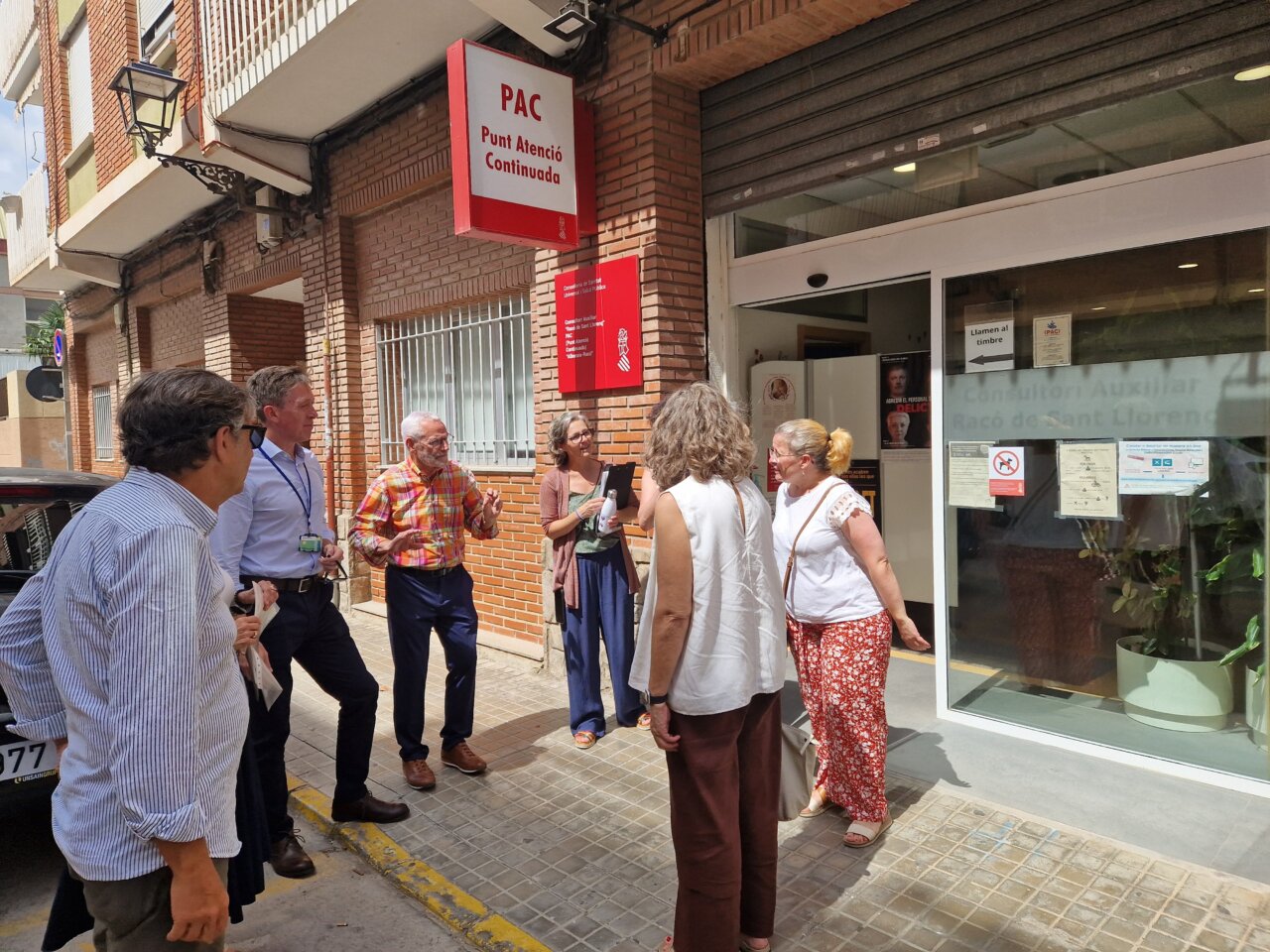 reunion ayuntamiento y conselleria de Sanitat PAC Sant Llorenç de Alboraya
