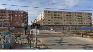 paso a nivel Alfafar.