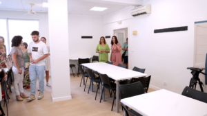 Interior del Centre de Majors del Forn d'Alcedo tras su remodelación