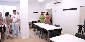 Interior del Centre de Majors del Forn d'Alcedo tras su remodelación