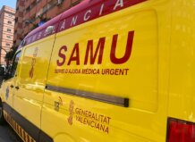 Herida una mujer tras una salida de vía en la A-7 en Quart de Poblet SAMU