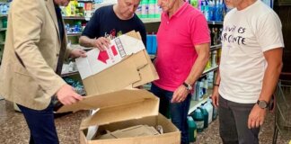 Silla Neta recompensarà als comerços locals participants en el nou sistema de recollida porta a porta de cartó i paper