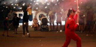 Puçol correfocs festes de la platja
