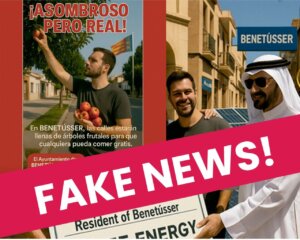 bulos en redes sociales de Benetússer