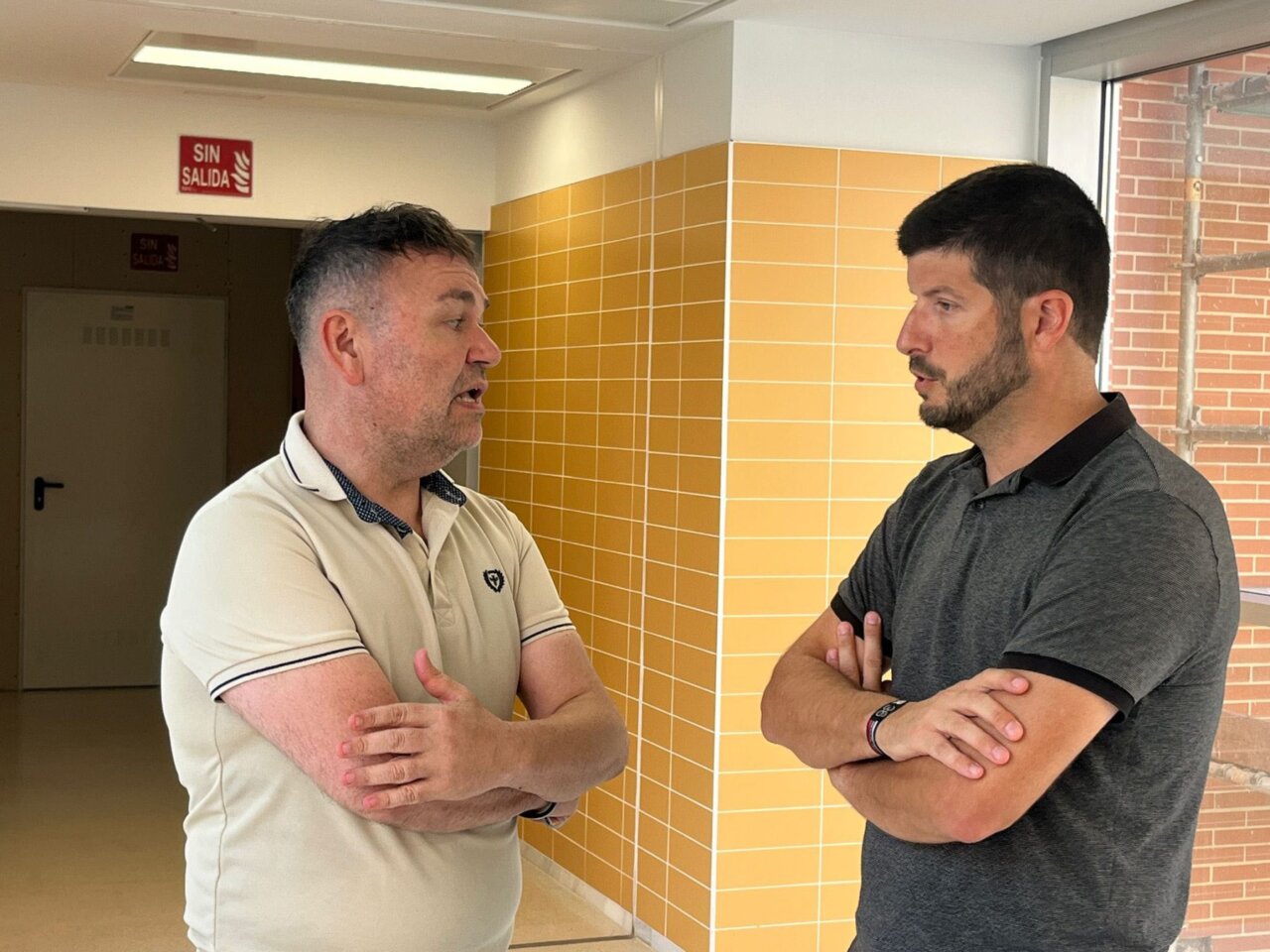 Carles Esteve y Jesús Monzó (Compromís Catarroja)