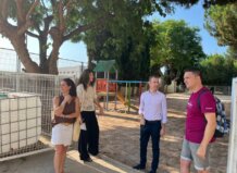visita obras colegios dañados por la DANA