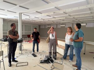 Reunión demolición CEIP Orba Alfafar Reunión demolición CEIP Orba Alfafar