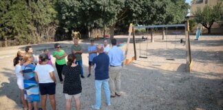 nuevo parque infantil en la zona del Pantano de Torrent