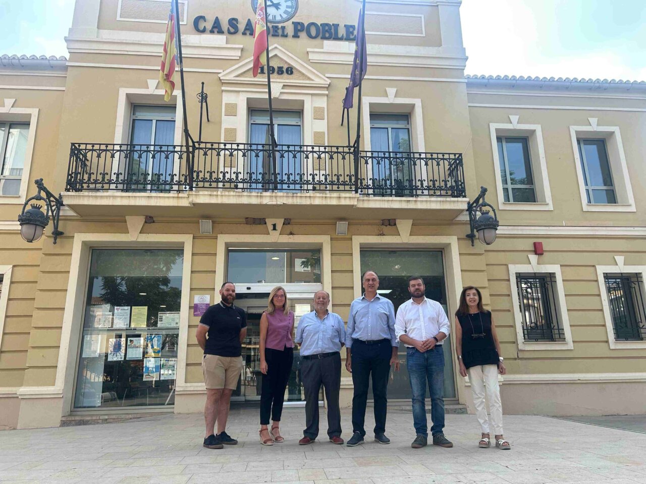 visita conseller Valderrama a Pobla de Farnals