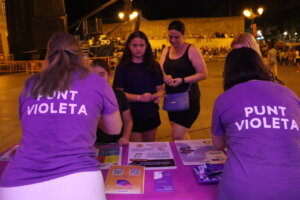 punto violeta Burjassot