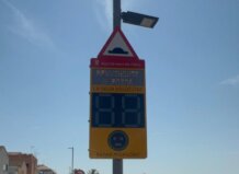 Foios refuerza la seguridad vial con la instalación de cinco nuevos radares pedagógicos