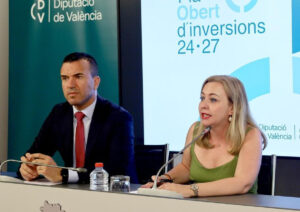Roda de premsa sobre el Pla Obert de la Diputació de València