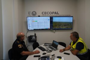 sala de control Policía Local Paterna